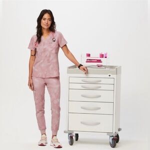 Limited edition pink Figs scrubs